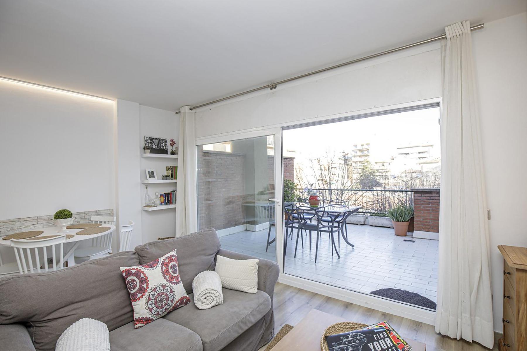 Apartamento Con Gran Terraza En Χιρόνα Εξωτερικό φωτογραφία