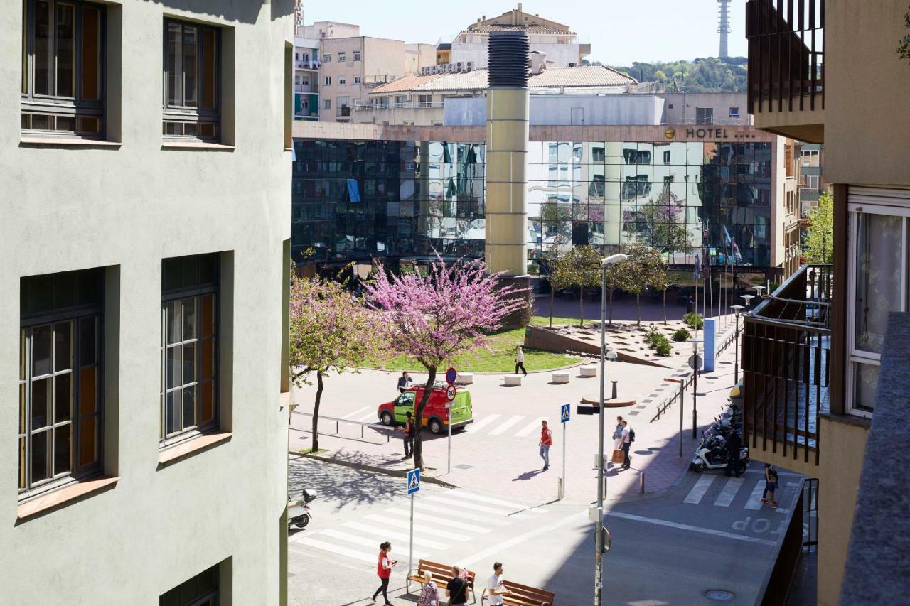 Apartamento Con Gran Terraza En Χιρόνα Εξωτερικό φωτογραφία